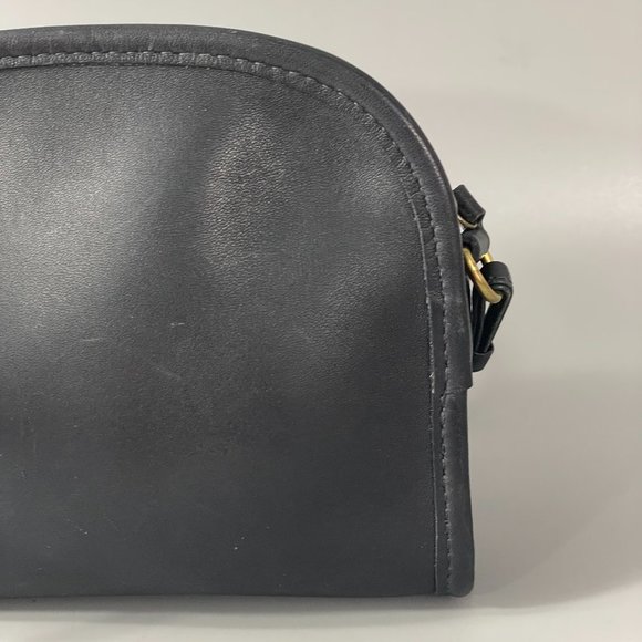 Vintage Coach 9017 Dark Blue Abbie Zip Purse - Picture 6 of 14